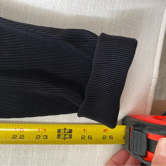 AMERICAN Apparel Black Ribbed Slim Fit Riding Pant Size S - Picture 5 of 13